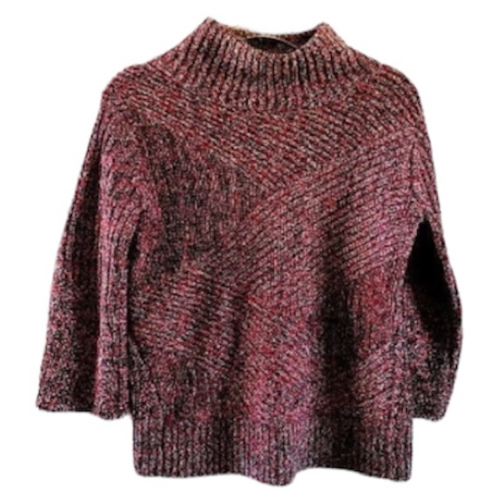 Rag & Bone Merino Wool Rayon Chunky Turtleneck Sweater Small